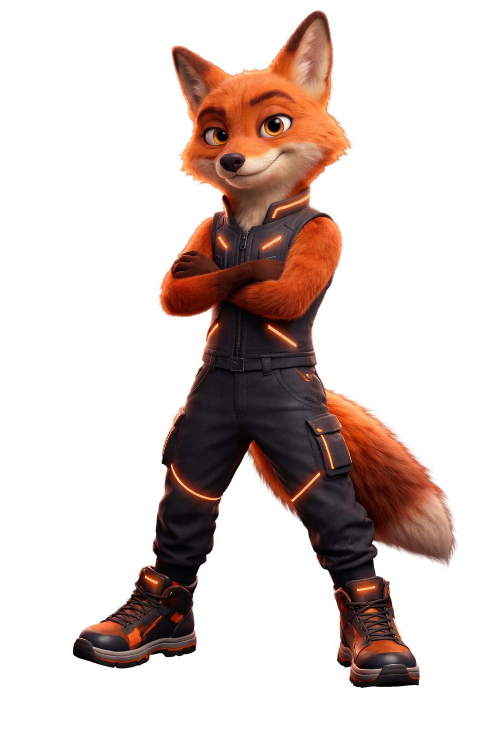GuessToYes fox mascot
